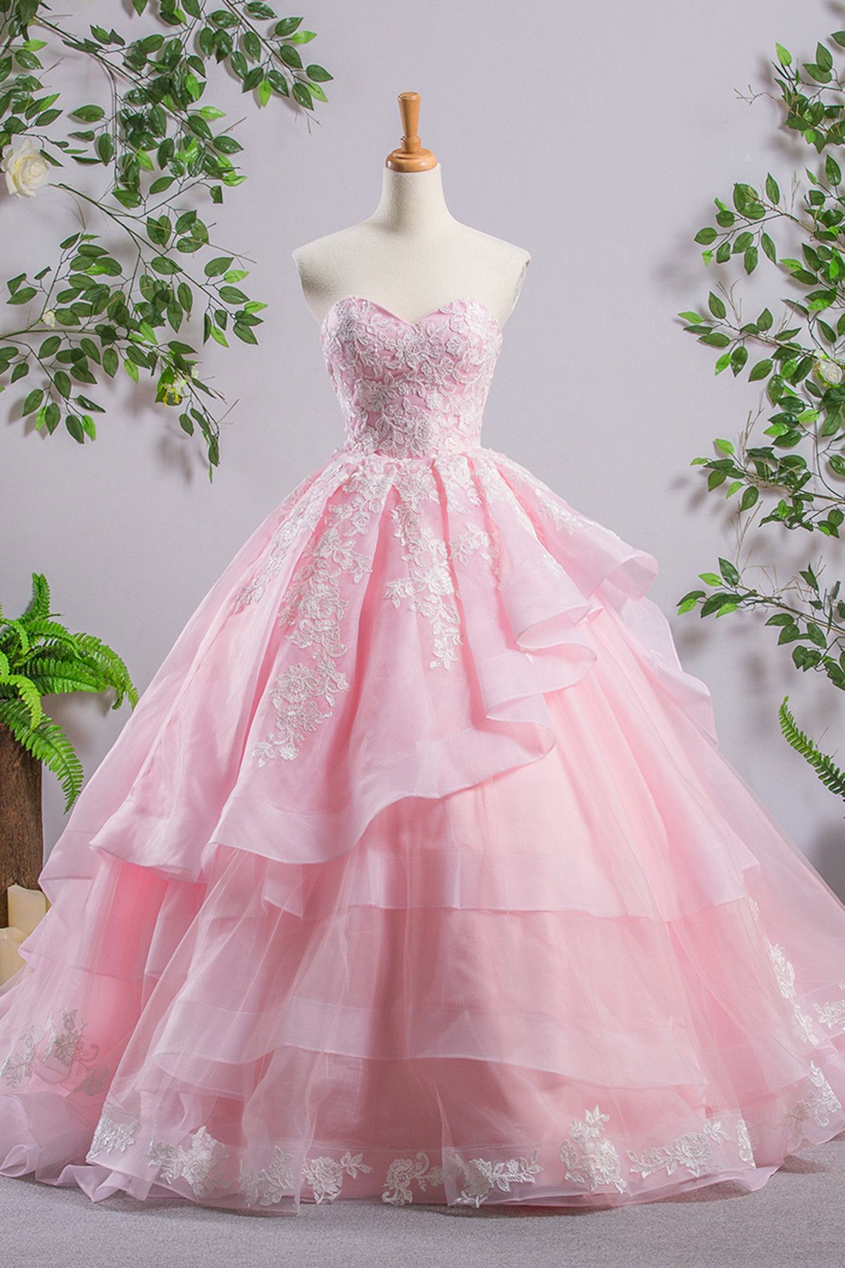 pink frock women