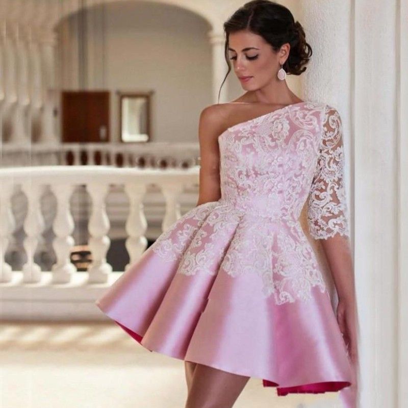 pink homecoming dresses 2018