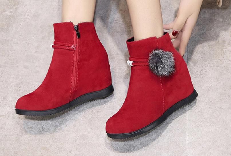 Mulheres De Bota De Neve Além De Veludo Quente Non-Slip De Algodão De  Inicialização Para Caminhadas De Inverno Sapatos De Algodão Tornozelo Botas  Mujer Quente Luxuoso Palmilha Sapatos De Mulher Em promoção! \u003e