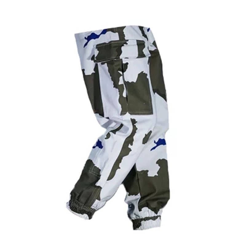 mens white camo pants