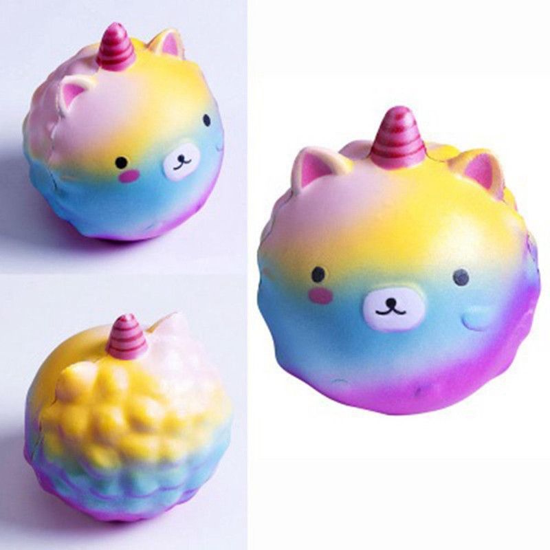 rainbow unicorn squishy