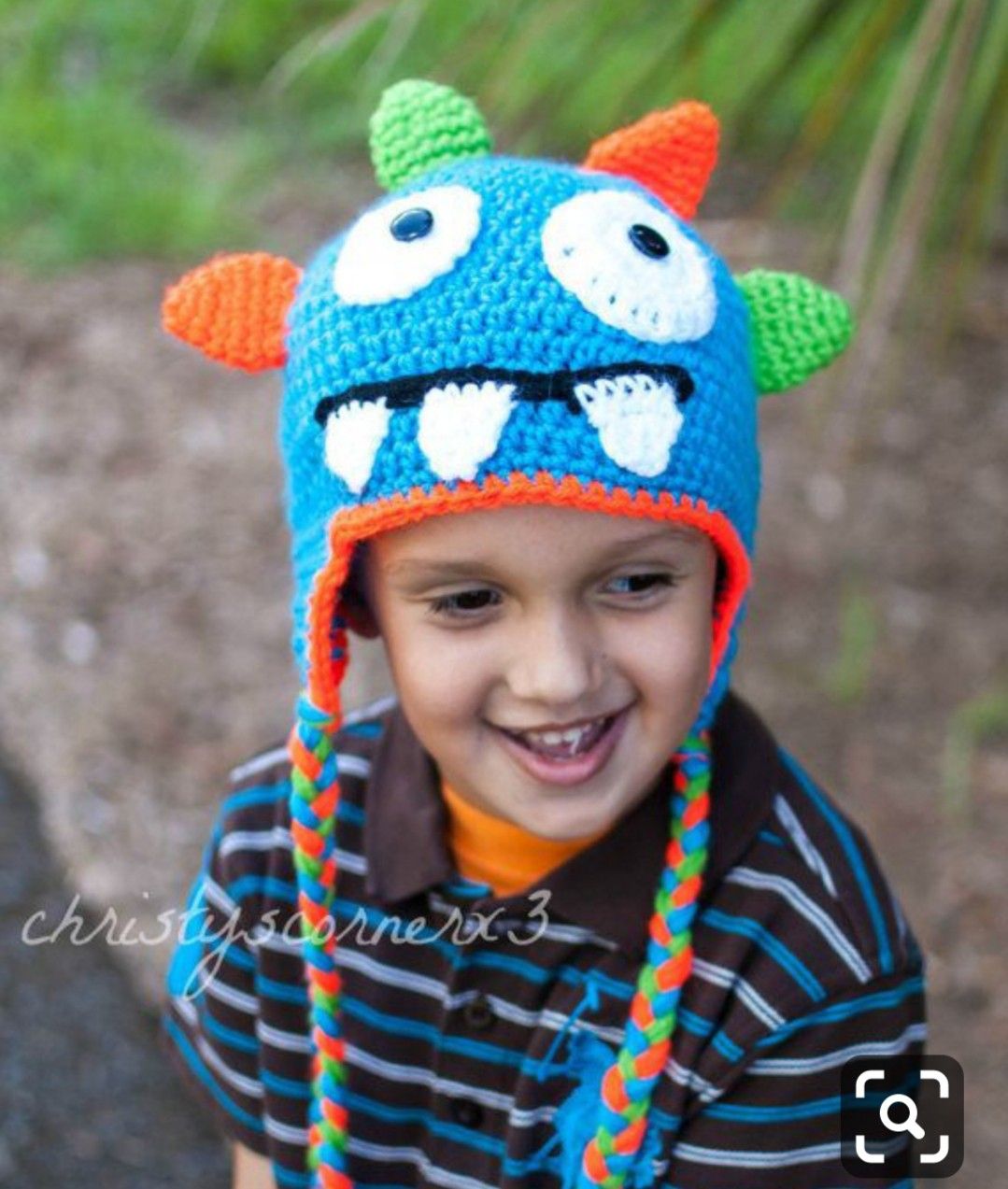 Kids Cartoon Animal Beanie Headdress 