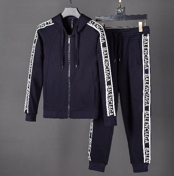 Acquistare 18ss Marchio Fashion Luxury Designer Tute Lettera Stampa Collo  Alto Cardigan Giacca Con Cerniera Pantaloni Casual Tute Da Uomo Pullover  Con Cappuccio Economico | Consegna Veloce E Qualità | DHgate Italy