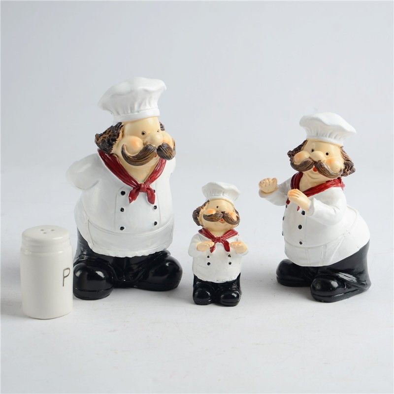 Resin Household Decor Figurines Creative Kitchen Decoration