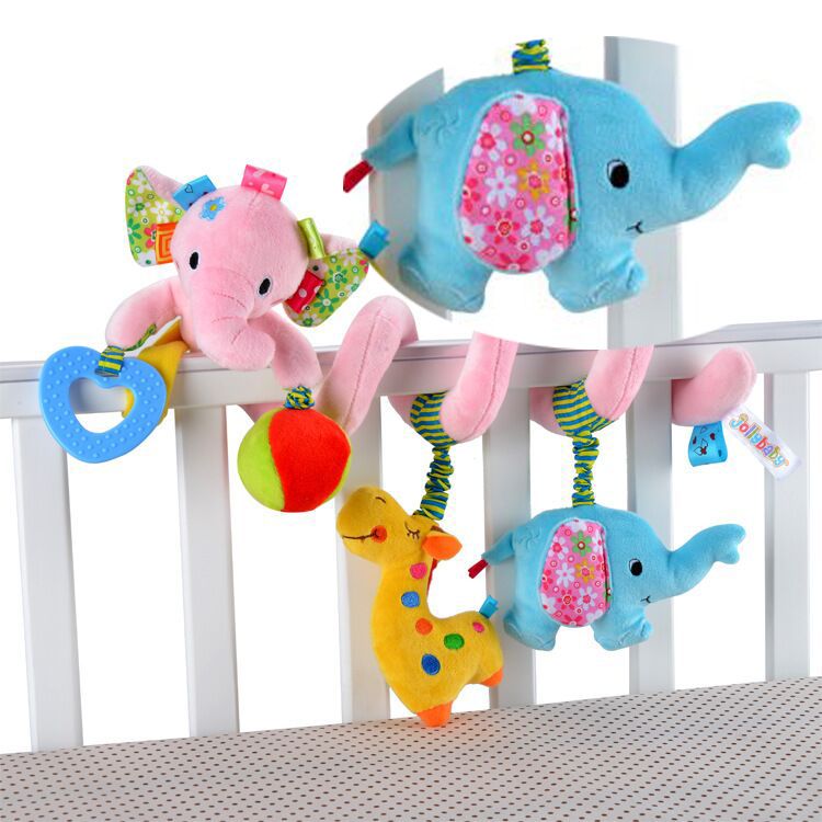 colgante, Juguetes para bebés Jollybaby carrito de regalo de Navidad colgante, Juguetes para bebés Jollybaby carrito de regalo de Navidad