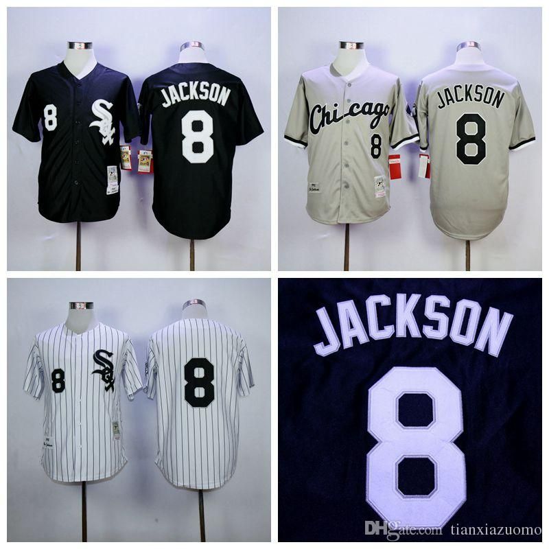 bo jackson baseball jersey white sox