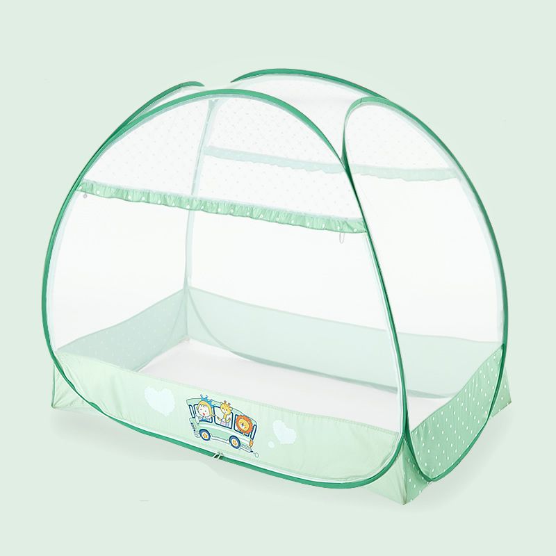 Double Door Type Crib Yurt Netting Larger Space Baby Bed Canopy