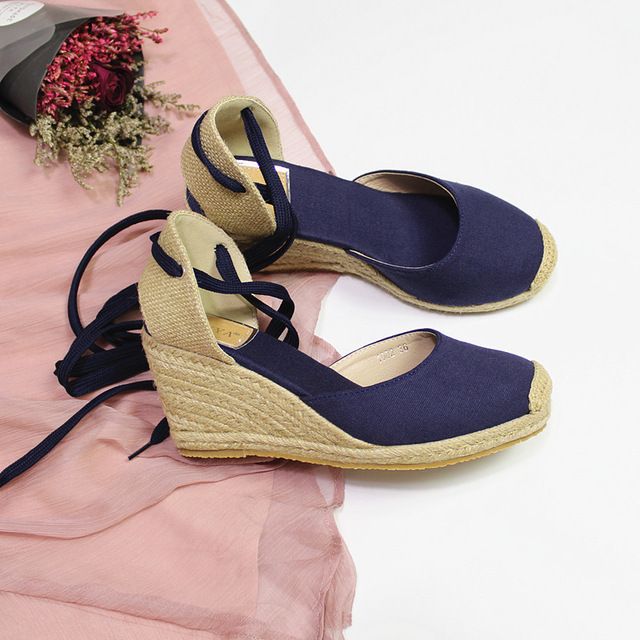 Espadrille talon haut Clearance