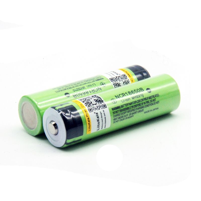 Panasonic Panasonic ncr18650b 3,7 V agli ioni di litio con protezione PCB elettronica 3400 