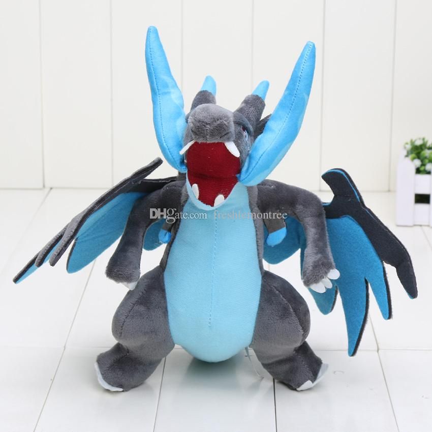 pikachu mega charizard x plush