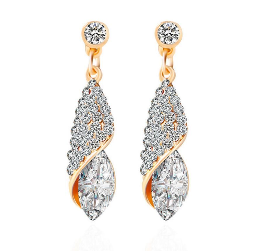 2019 Hot Diamond Earrings For Women Girls Ear Rings 2018 Korean