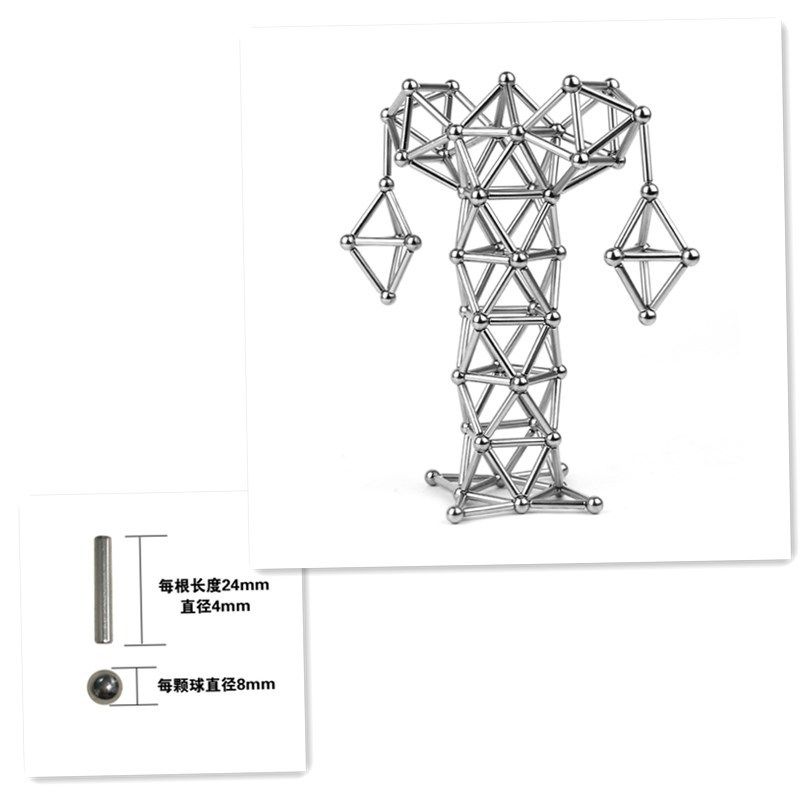 Set Varilla Magnética Y Bola De Acero Set Varilla Magnética Y Bola De Acero