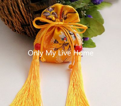 tassel geel 10x12cm