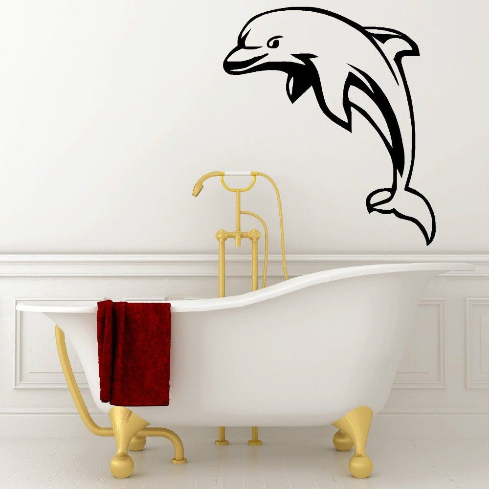 Papel pintado extraíble Patrón de delfines Pegatina de pared Dibujos animados de calcomanías de pared para baño decoración de la habitación Decoración de la habitación Papel pintado extraíble Patrón de delfines Pegatina de pared Dibujos animados de calcomanías de pared para baño decoración de la habitación Decoración de la habitación