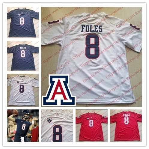 NCAA Arizona Wildcats #8 Nick Foles 