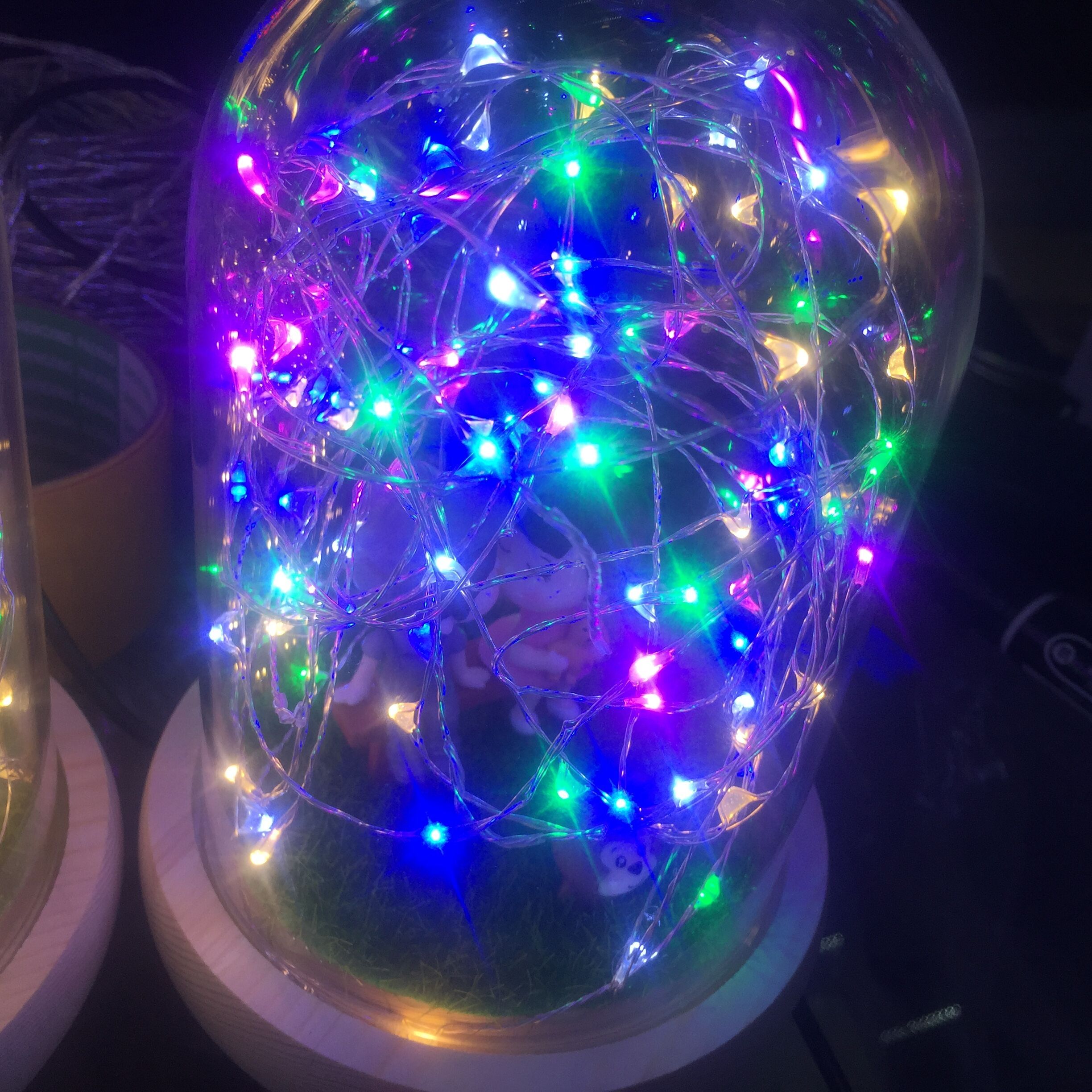 1M 2M 20LED Lamp Cork Shaped Bottle Stopper Light Glass Wine LED Copper