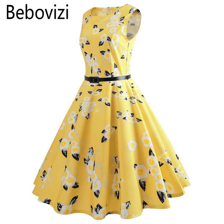 yellow colour one piece dress