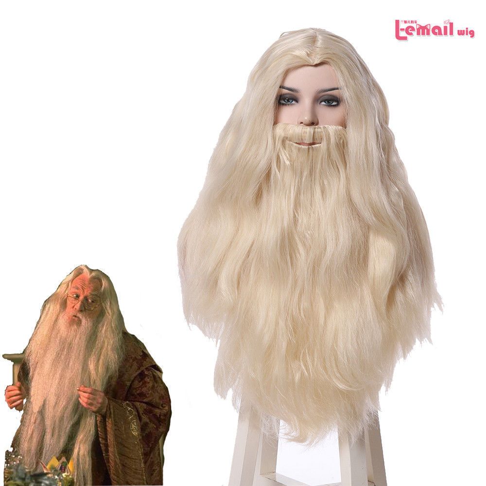 perruque cosplay blonde