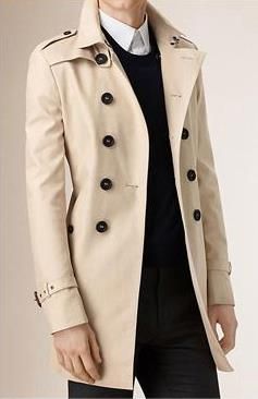 military coat man