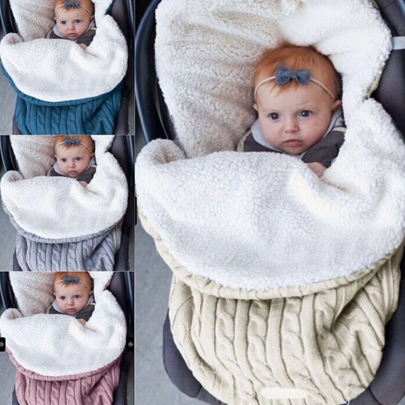 knit swaddle