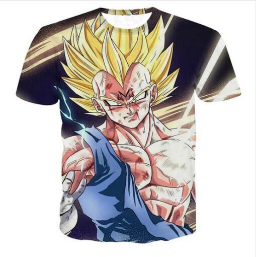 New Fashion Mens Womans Dragonball Z Vegeta T Shirt Summer Style Funny Unisex 3d Print Casual T Shirt Tops Plus Size Rtb016 T Shirt On Shirt Online Tee Shirts Shopping From Dhgateq 12 05