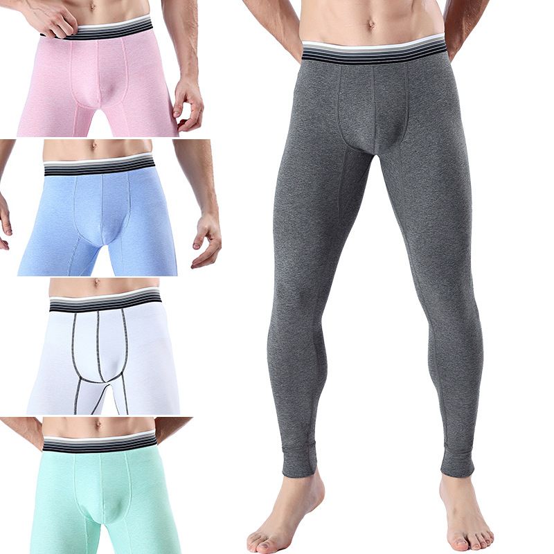 2021 Winter Men Thermal Underwear Bamboo Charcoal Super Soft Underpants ...