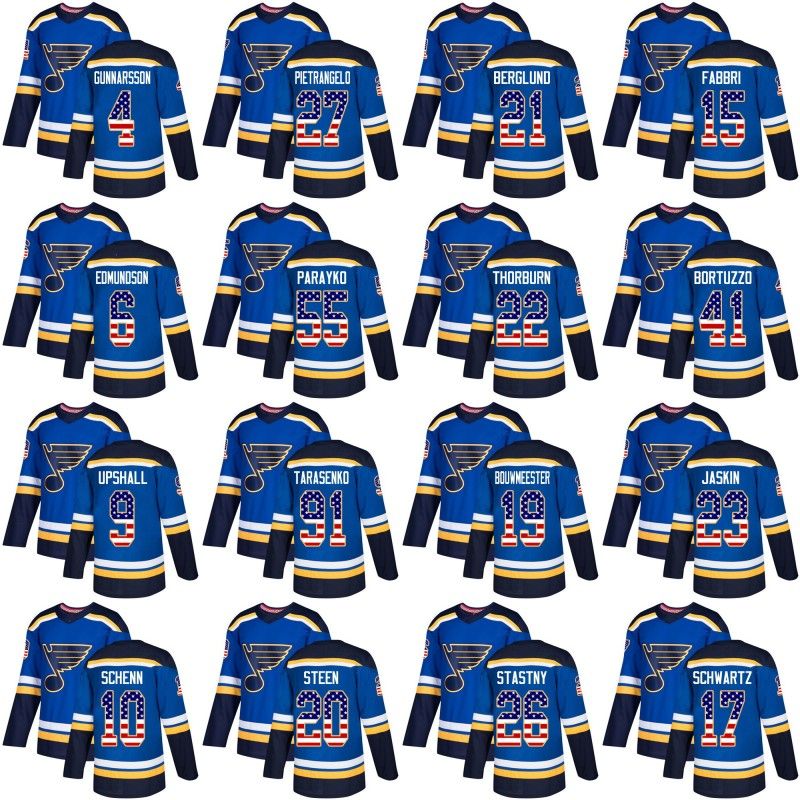 blues jersey numbers
