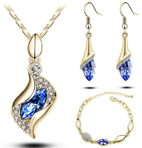 ladies earrings and necklace sets