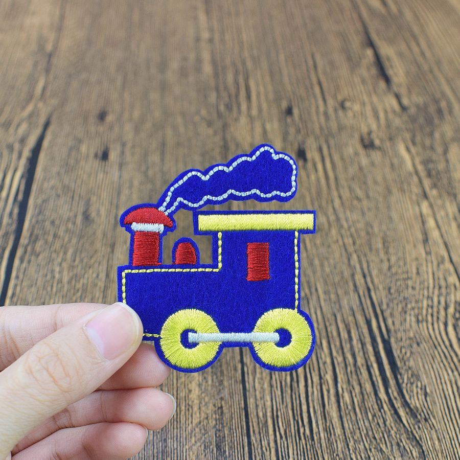 Locomotive Embroidery Patches For Clothing Iron Patch For Clothes Applique  Sewing Accessories Stickers Badge On Cloth Iron 303R From Tz6607, $14.5