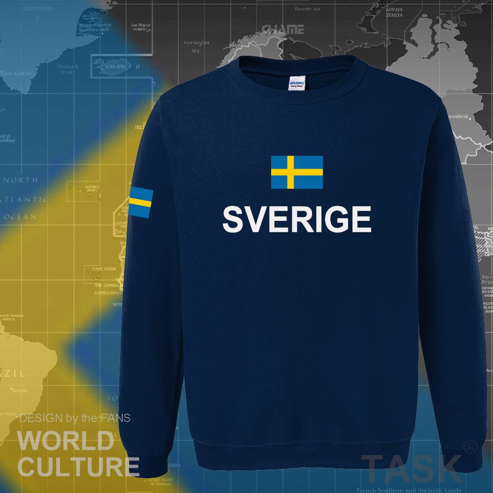 Schweden Sverige Flagge Heimat Sportveranstaltung Mannschaft Sweatshirt