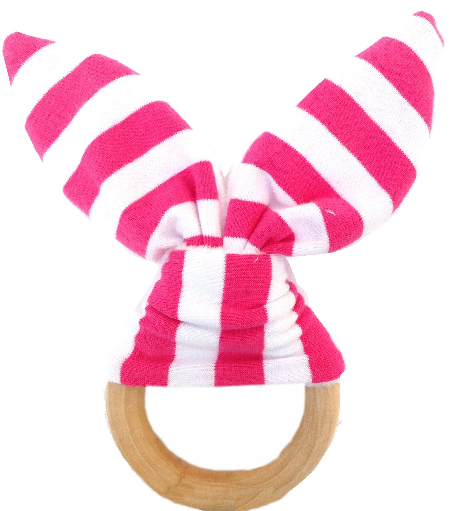 2020 Infant Baby Teethers Teething Ring Teeth Fabric And Wooden