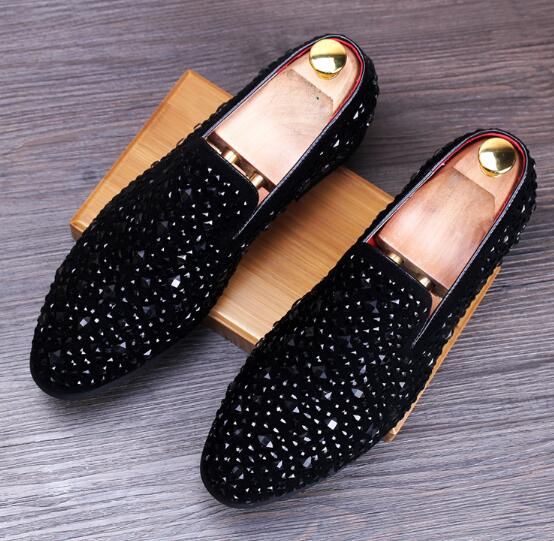 Mocassini Uomo - Giuseppe Zanotti SPACEY Mocassino in tessuto con glitter  blu Blu | Paganilex