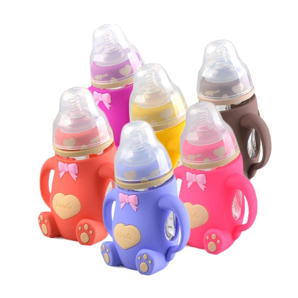 clear baby bottles