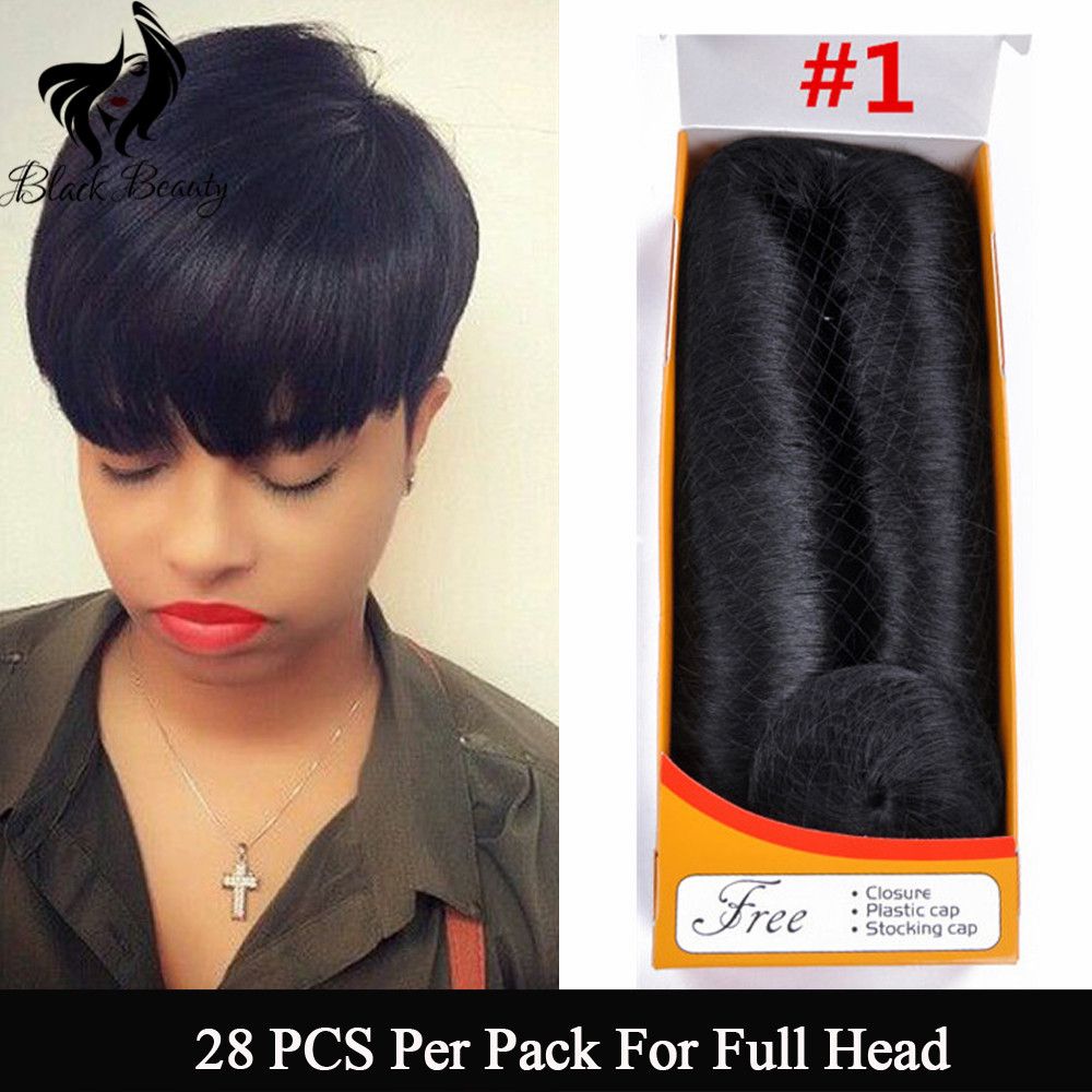 Brazilian Virgin Hair Short Femi Bundles Remy Ombre Hair Human