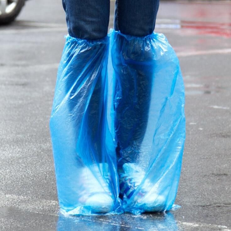 plastic bag shoe covers