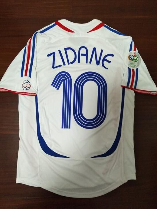 zidane soccer jersey