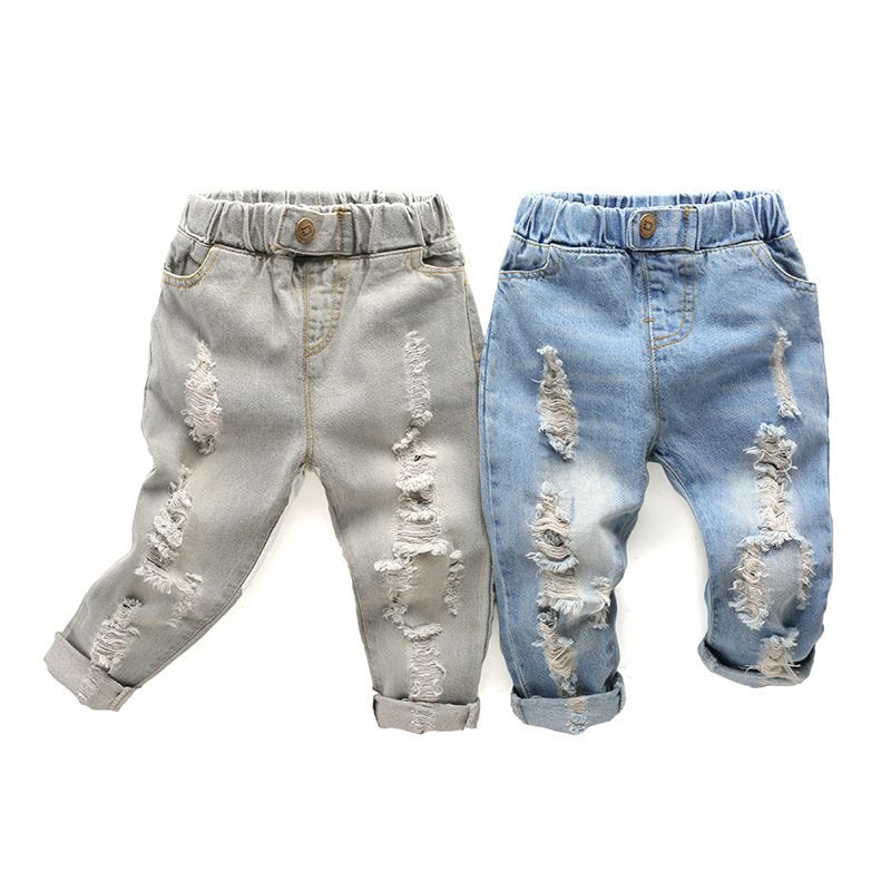 baby boy destroyed jeans