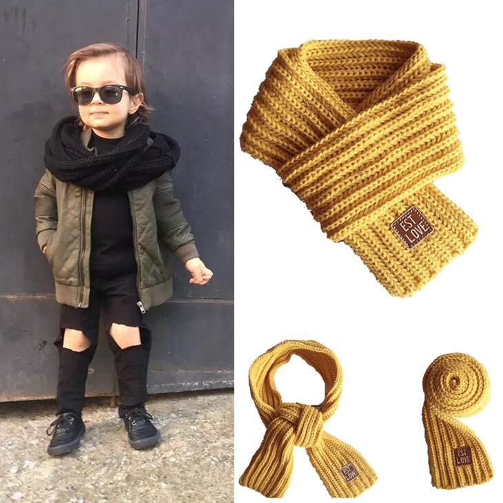 Scarfs for Kids Girls Boys Warm Winter Neck Warmer For Children Soft Cute 2 Pack