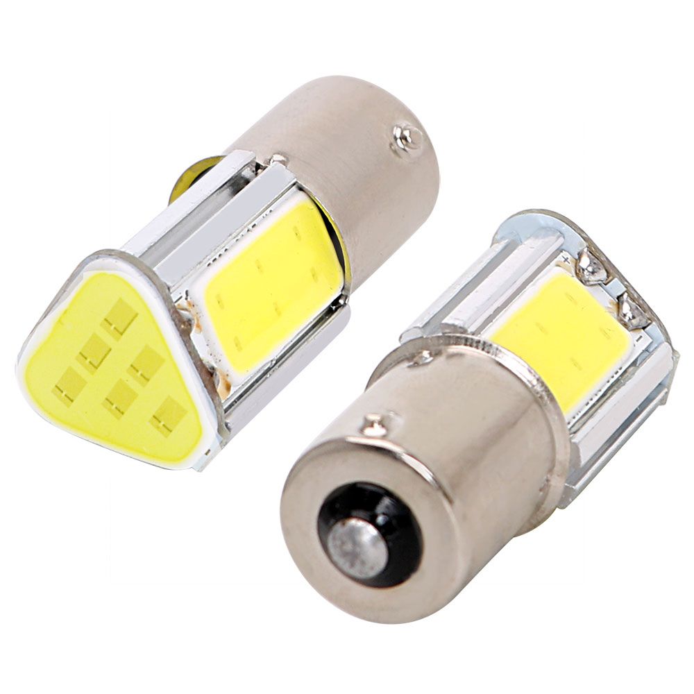 Lot 1156 BA15S 382 P21W 4 COB LED 5W Car Turn Signal Reverse Back Light Bulb 12V