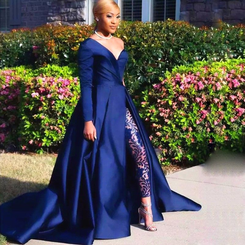 Stylish One Shoulder Prom Dress Long 
