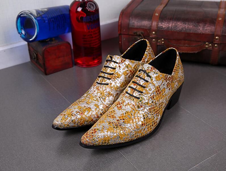 yellow stacy adams shoes