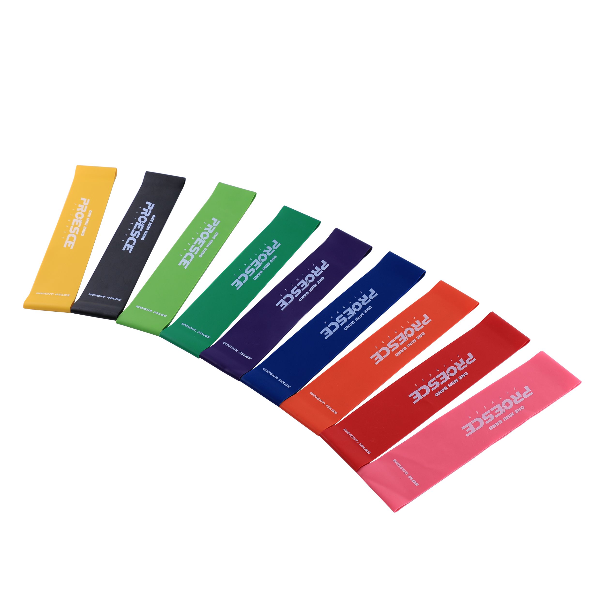 Natural Latex Bands For Fitness And Stretching Workouts Resistance Band