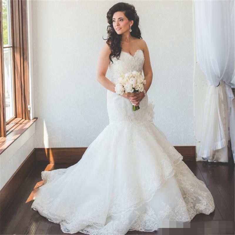 mermaid wedding dresses under 500