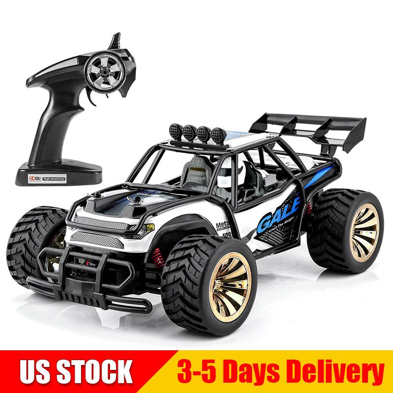 CMJ RC Cars 116 Remote Control Zoom Buggy Blue High Speed Racer 4x4 Crawlers Toys & Games
