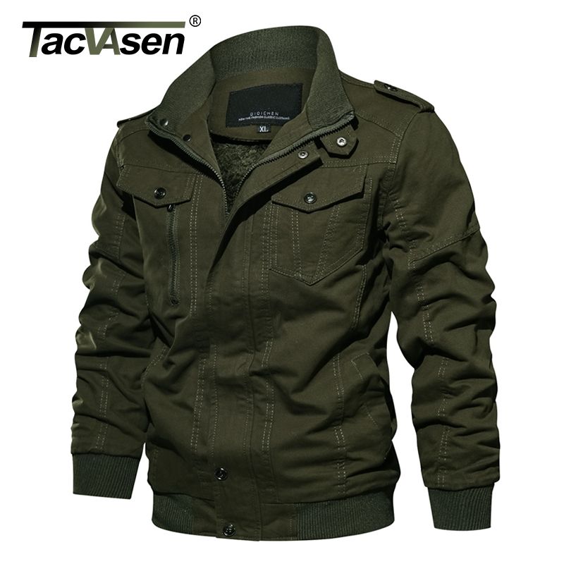 Grosshandel Tacvasen Winter Herren Jacke Mantel Military Thermal Fleece Jacke Dicke Herren Army Pilot Jacke Air Force Casual Cargo Jaqueta Von Southb 66 55 Auf De Dhgate Com Dhgate