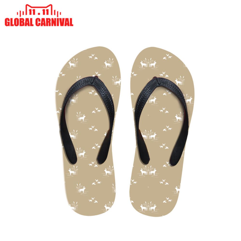 ladies tan flip flops