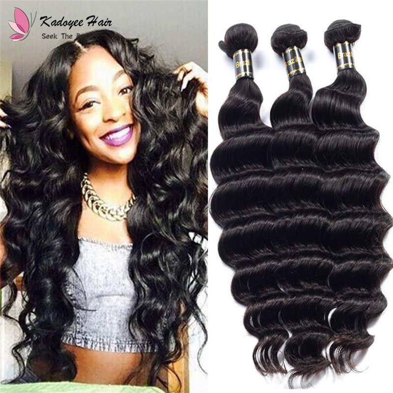 Wholesale Price 100 Raw Virgin Remy Human Hair Loose Wave Weft