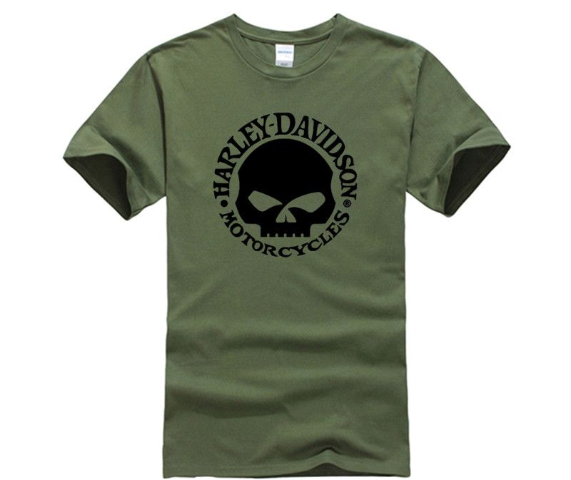harley skull shirt