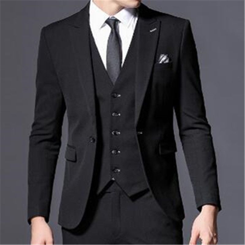 Black coat suit for men Black coat suit for men