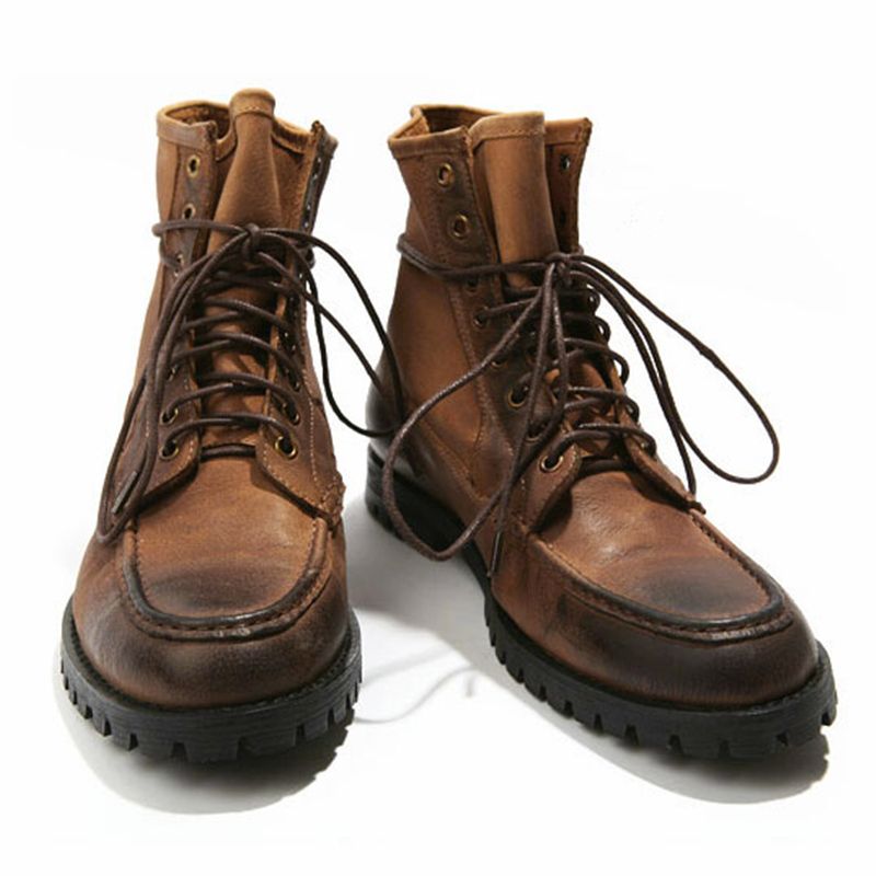 best men's lace up boots